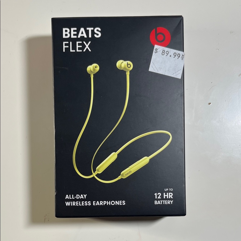 Beats Flex Wireless Earphones - Yellow